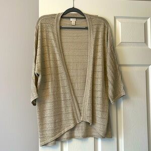 Chicos open face sweater